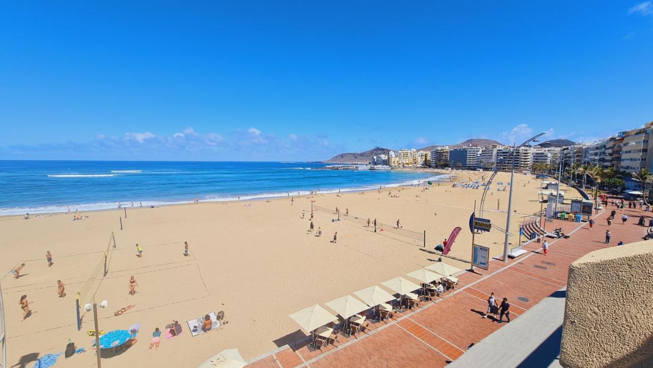 Апартаменти Salema Beach, Primera Linea En Playa De Las Canteras Лас-Пальмас-де-Гран-Канарія Екстер'єр фото